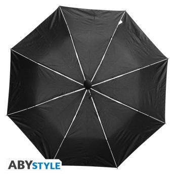 Egal, ob Sie versuchen, sich nicht in direkter Sonneneinstrahlung aufzulösen, oder Sie nur den Regen vom Kopf fernhalten möchten, dieser Slayers-Regenschirm von ABYstyle ist genau das, was Sie suchen. Mit einem Design, das auf den Outfits von Tanjiiro, Ne